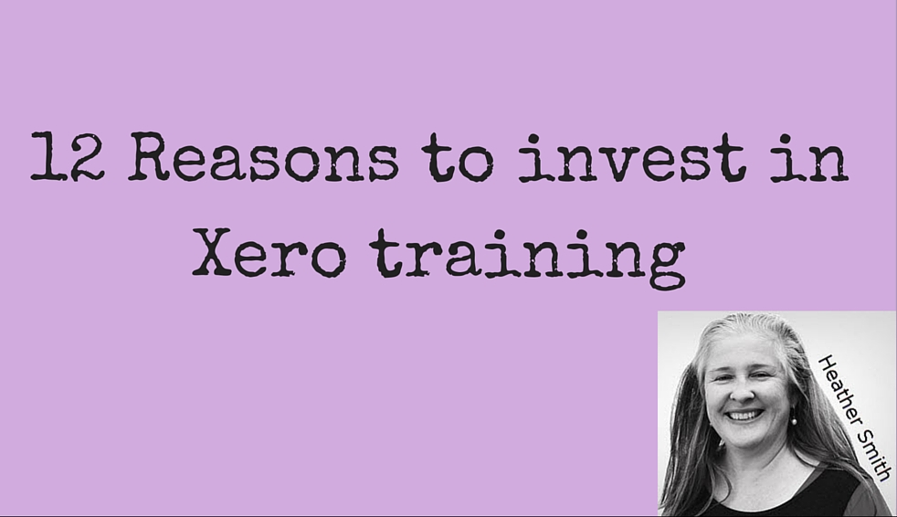 12 Reasons to invest in Xero training (1)