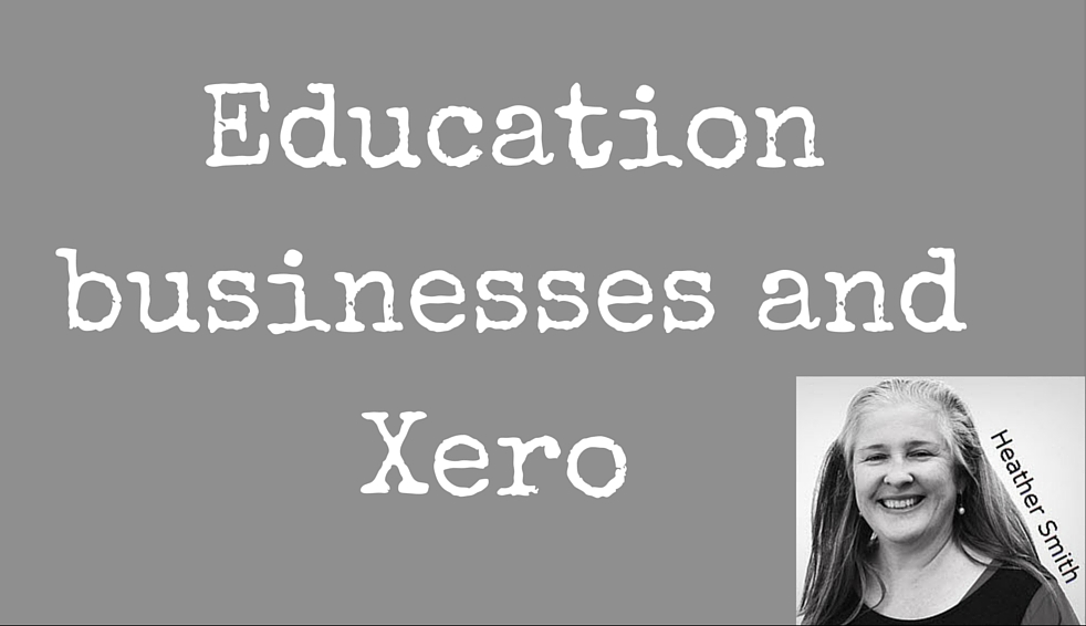 Education businesses and Xero