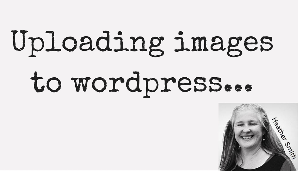 Uploading images to wordpress...